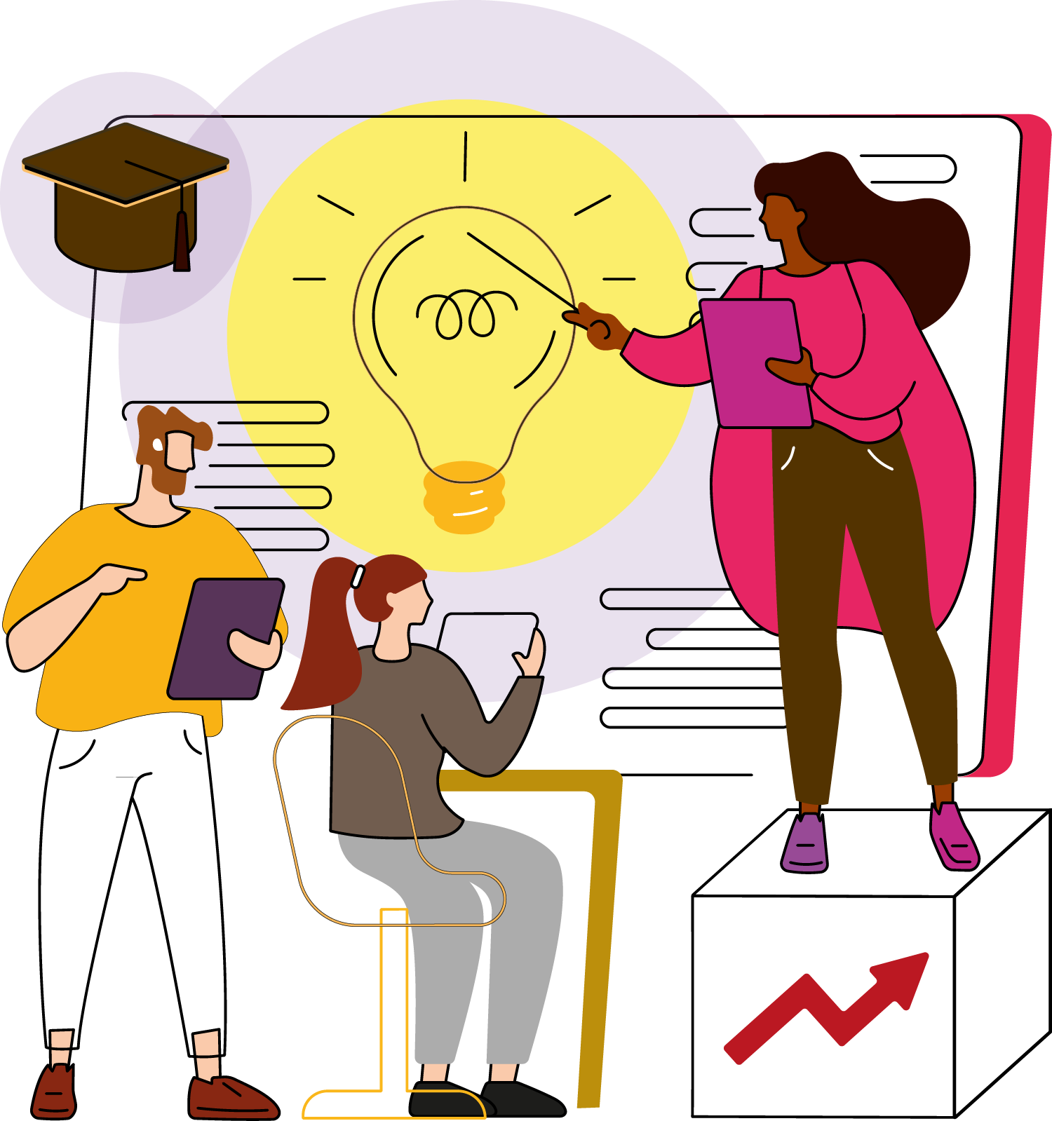 illustration markering